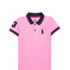 Premium Logo Polo Shirt -Pink