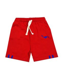 Dino Logo Shorts - Red
