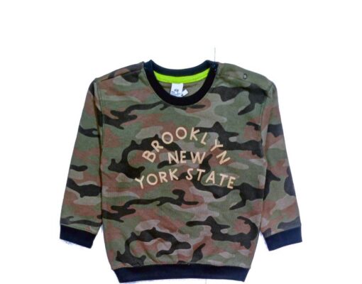 NYC Camouflaged Fleece Sweatshirt